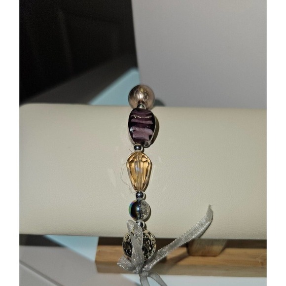 Alexa's Angels Energy Charm Bracelet with Real Lockable Heart Trinket Box Charm - Picture 3 of 4